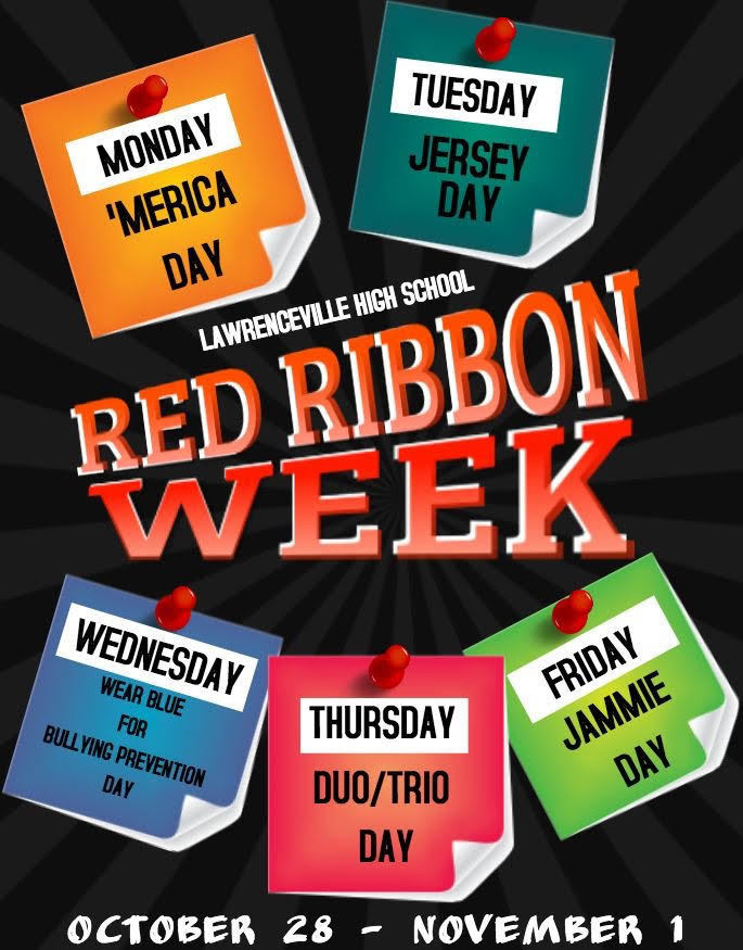 Red Ribbon Week 10/28 - 11/01